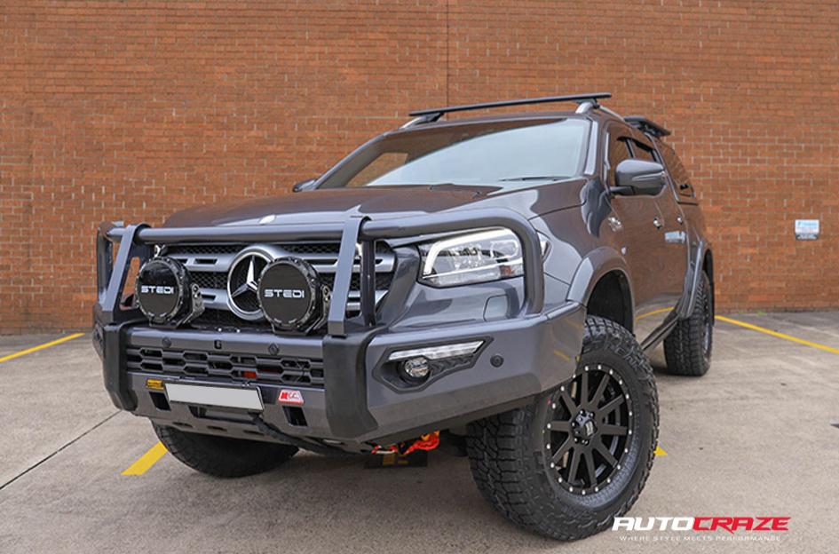 MERCEDES X CLASS HEIST SATIN BLACK